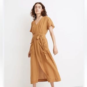 Long Madewell Yellow Dress